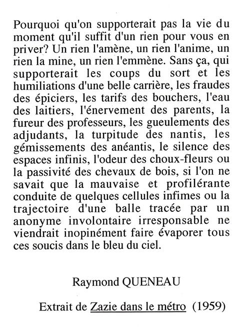 Le crédo d'Evelyne Levasseur
