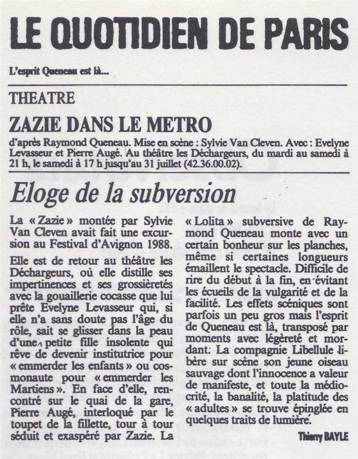 Le Quotidien de Paris